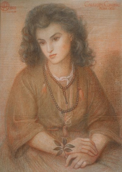 Calliope Coronio, after Dante Gabriel Rossetti by Henry Treffry Dunn